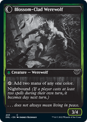 Weaver of Blossoms // Blossom-Clad Werewolf [Innistrad: Double Feature] | Pegasus Games WI