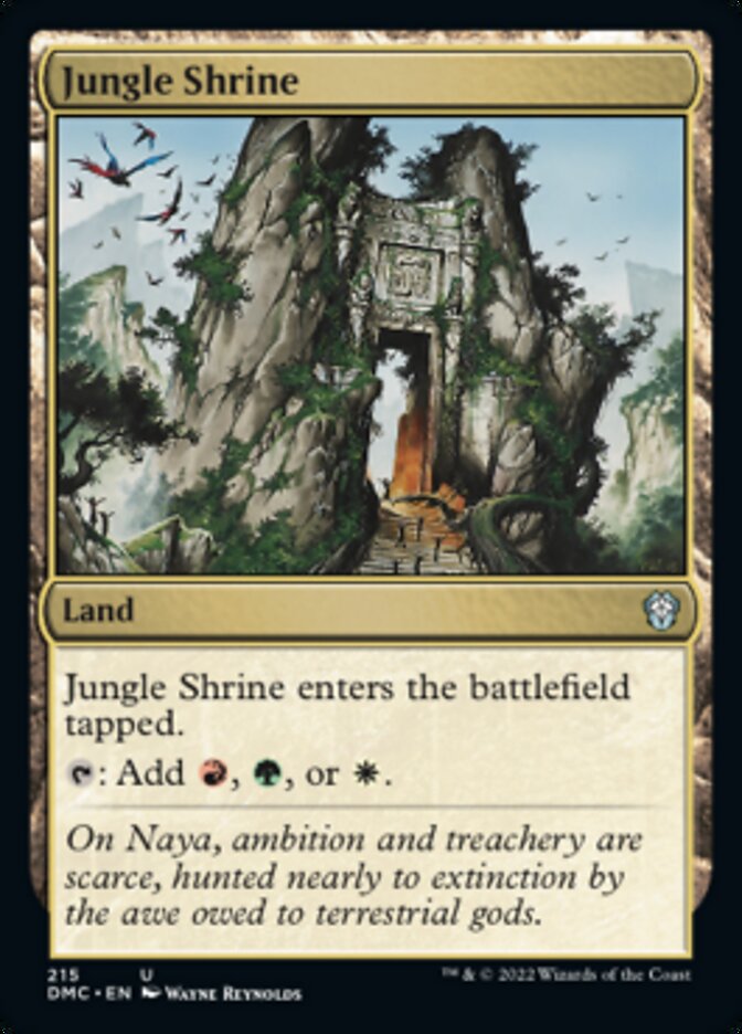 Jungle Shrine [Dominaria United Commander] | Pegasus Games WI