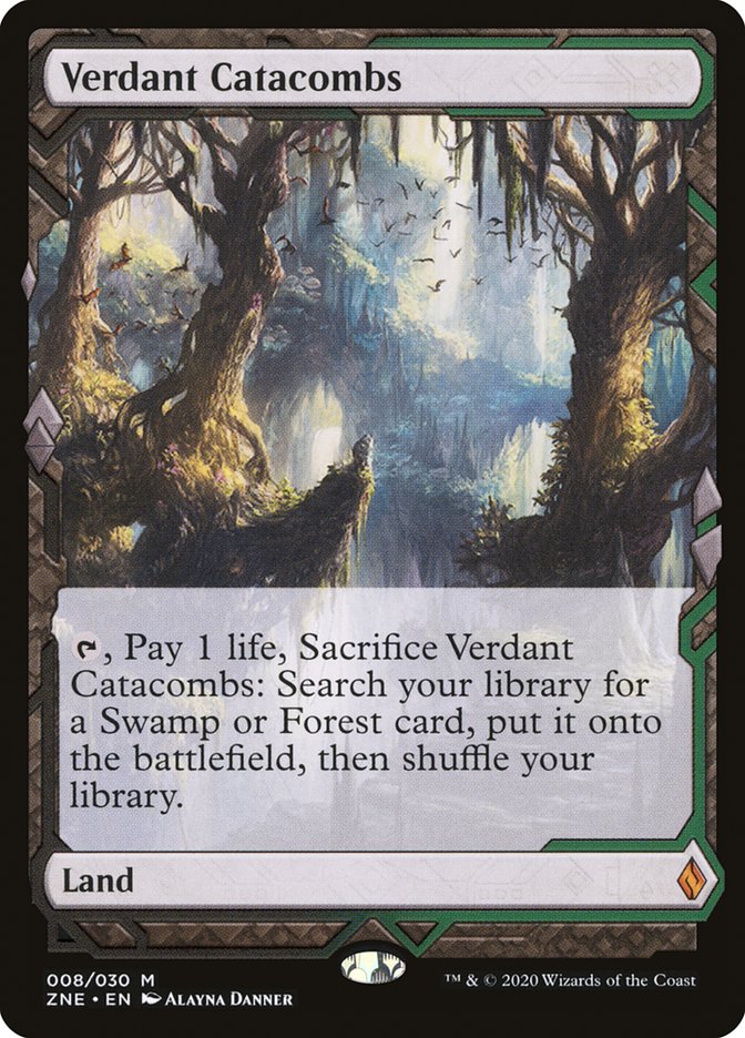Verdant Catacombs (Expeditions) [Zendikar Rising Expeditions] | Pegasus Games WI