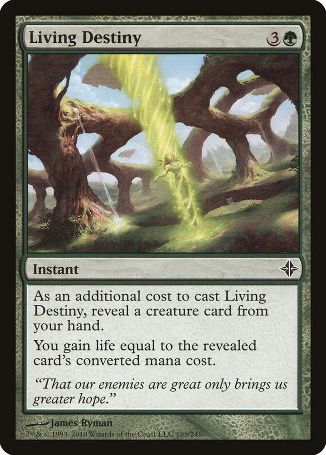 Living Destiny [Rise of the Eldrazi] | Pegasus Games WI