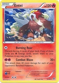 Entei (14/98) (Cosmos Holo) (Blister Exclusive) [XY: Ancient Origins] | Pegasus Games WI