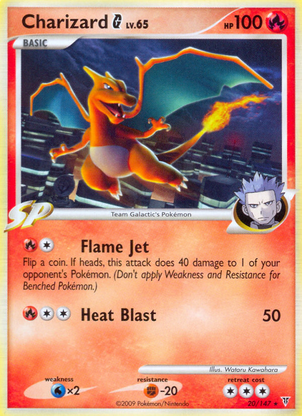 Charizard G (20/147) [Platinum: Supreme Victors] | Pegasus Games WI