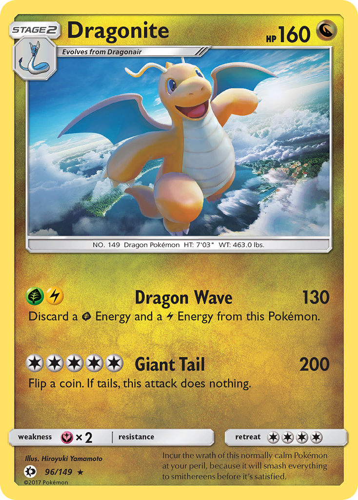 Dragonite (96/149) [Sun & Moon: Base Set] | Pegasus Games WI