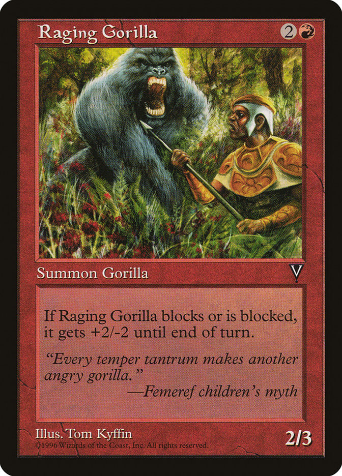 Raging Gorilla [Visions] | Pegasus Games WI