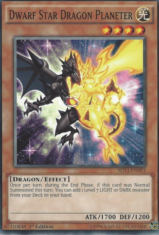 Dwarf Star Dragon Planeter [SHVI-EN093] Common | Pegasus Games WI