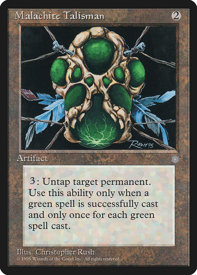 Malachite Talisman [Ice Age] | Pegasus Games WI