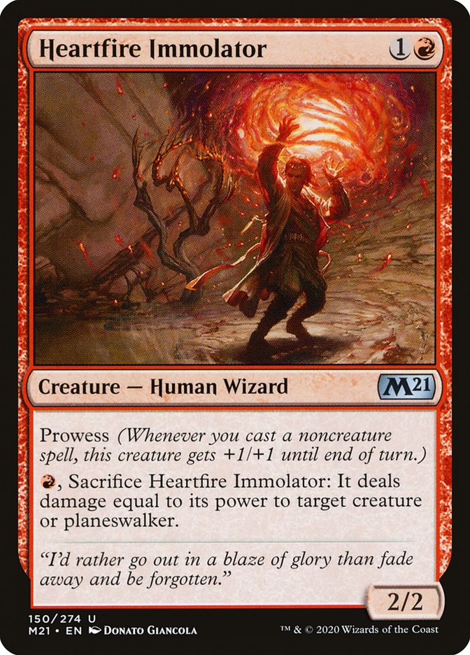 Heartfire Immolator [Core Set 2021] | Pegasus Games WI