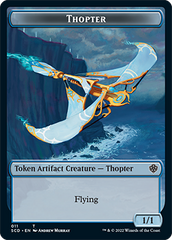 Pegasus // Thopter Double-Sided Token [Starter Commander Decks] | Pegasus Games WI