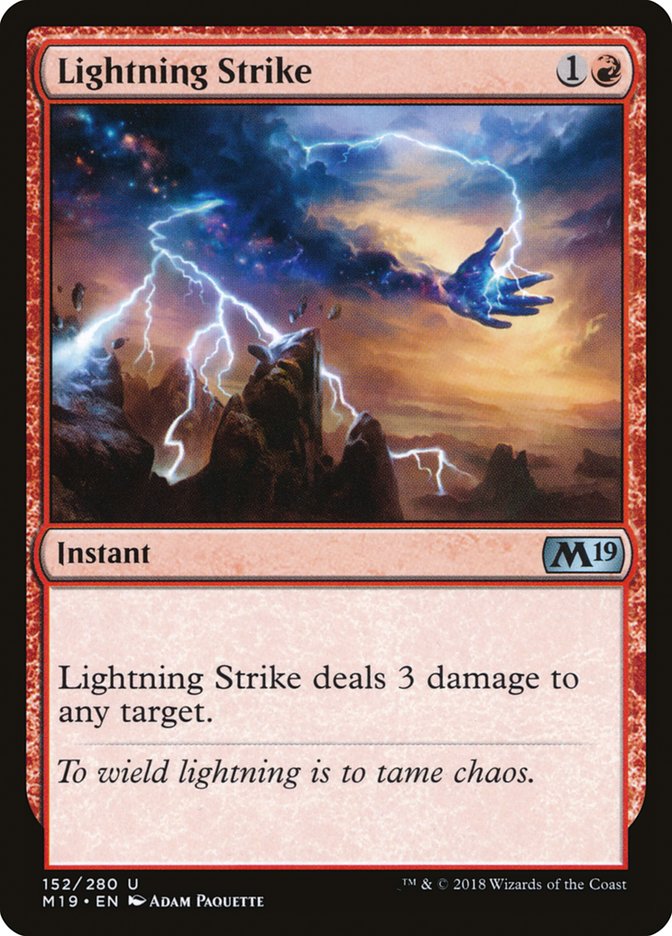 Lightning Strike [Core Set 2019] | Pegasus Games WI