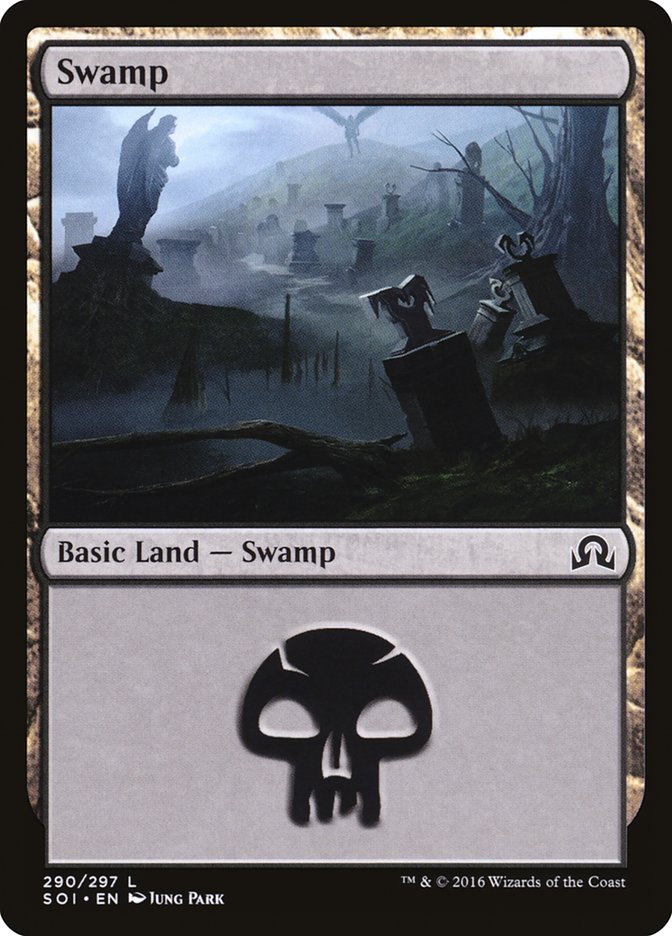 Swamp (290) [Shadows over Innistrad] | Pegasus Games WI