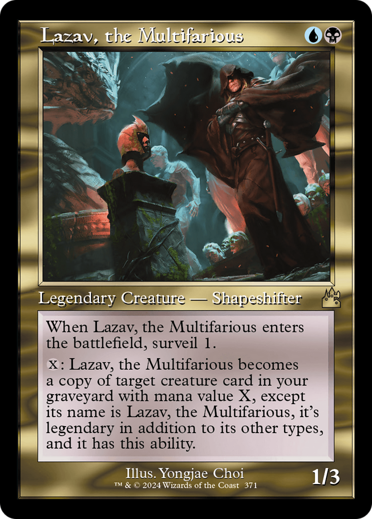 Lazav, the Multifarious (Retro Frame) [Ravnica Remastered] | Pegasus Games WI