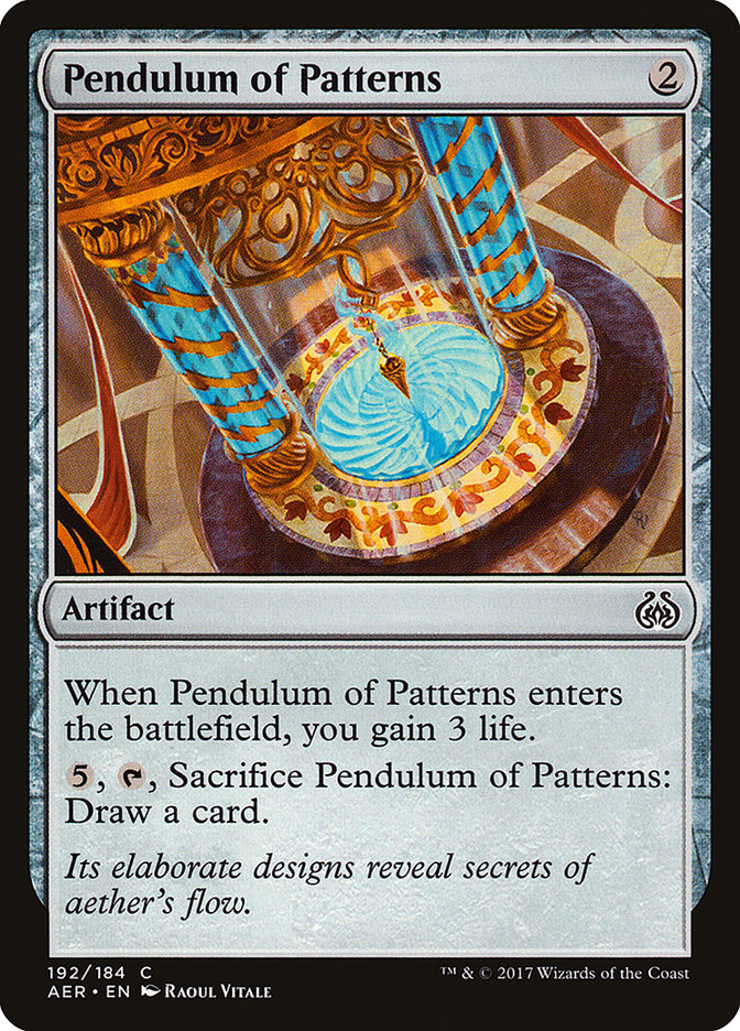 Pendulum of Patterns [Aether Revolt] | Pegasus Games WI