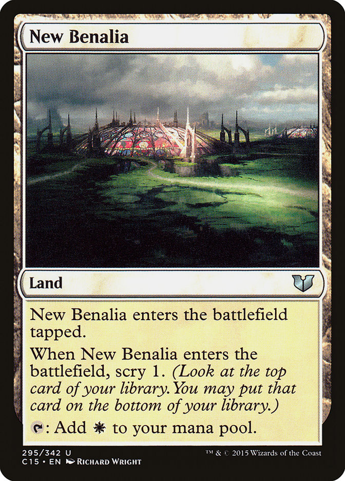 New Benalia [Commander 2015] | Pegasus Games WI