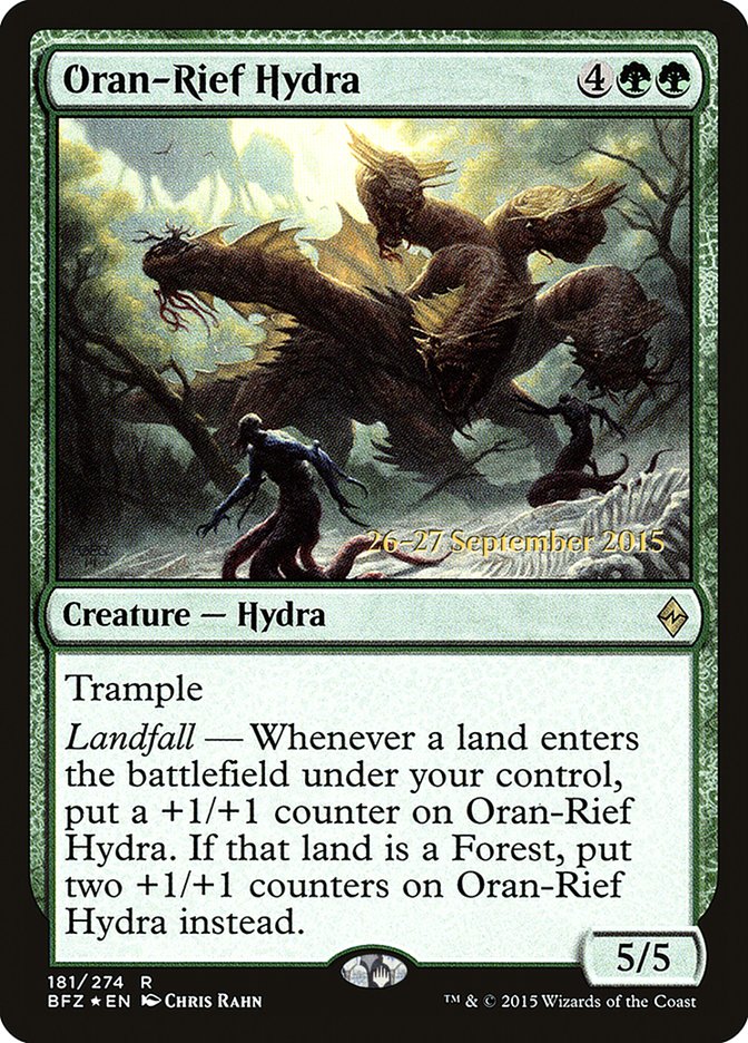 Oran-Rief Hydra [Battle for Zendikar Prerelease Promos] | Pegasus Games WI