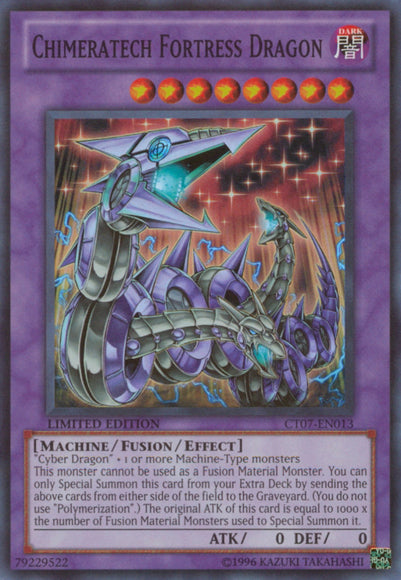 Chimeratech Fortress Dragon [CT07-EN013] Super Rare | Pegasus Games WI