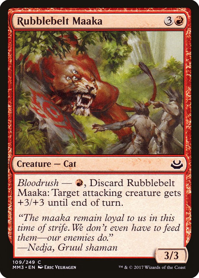 Rubblebelt Maaka [Modern Masters 2017] | Pegasus Games WI