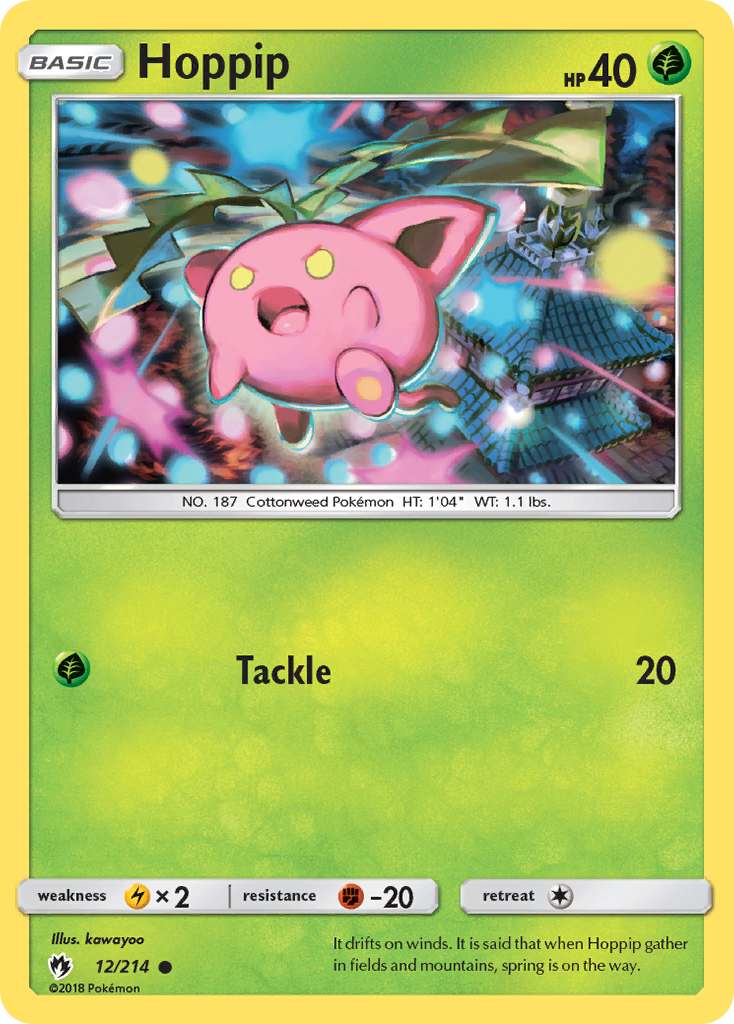 Hoppip (12/214) [Sun & Moon: Lost Thunder] | Pegasus Games WI