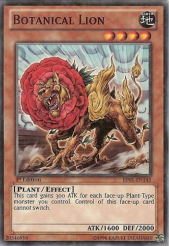 Botanical Lion [BP01-EN145] Starfoil Rare | Pegasus Games WI