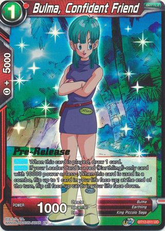 Bulma, Confident Friend (BT12-011) [Vicious Rejuvenation Prerelease Promos] | Pegasus Games WI