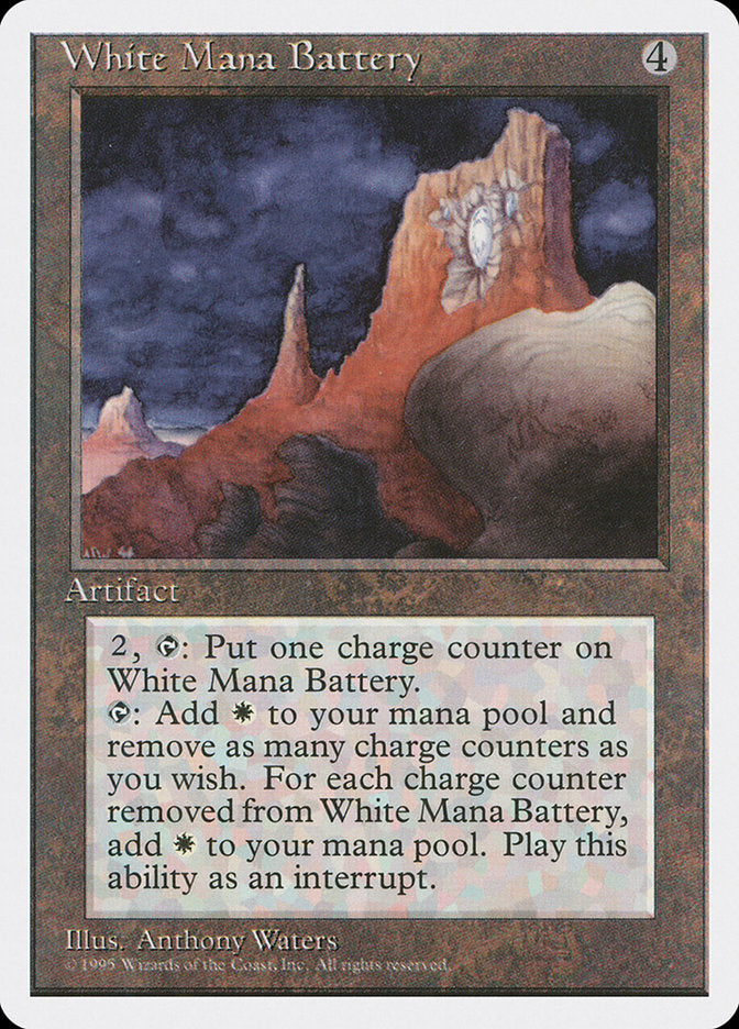 White Mana Battery [Fourth Edition] | Pegasus Games WI