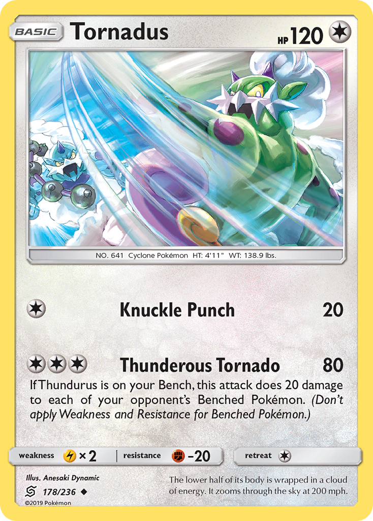 Tornadus (178/236) [Sun & Moon: Unified Minds] | Pegasus Games WI