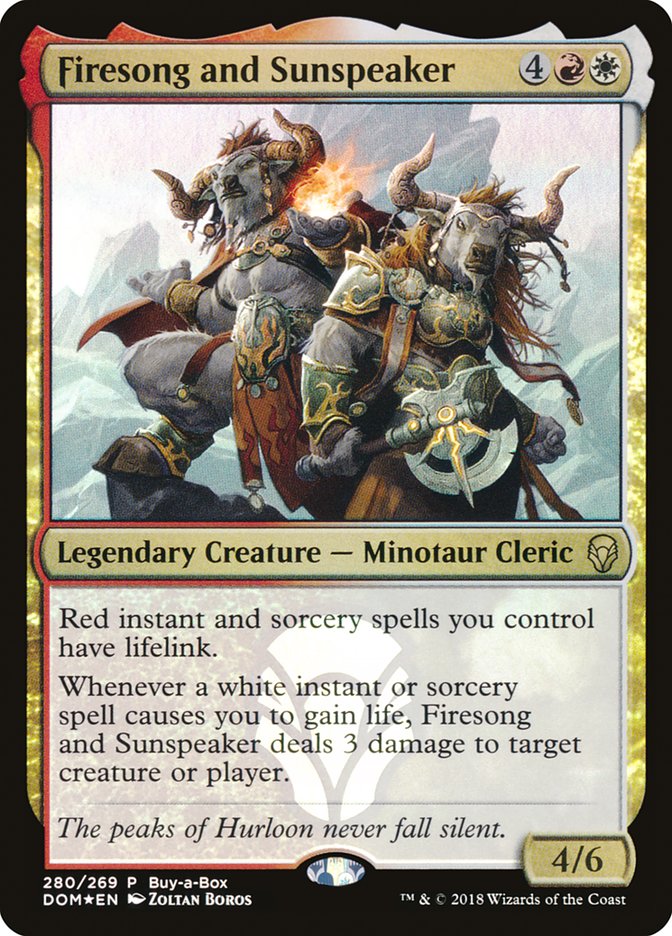 Firesong and Sunspeaker (Buy-A-Box) [Dominaria] | Pegasus Games WI