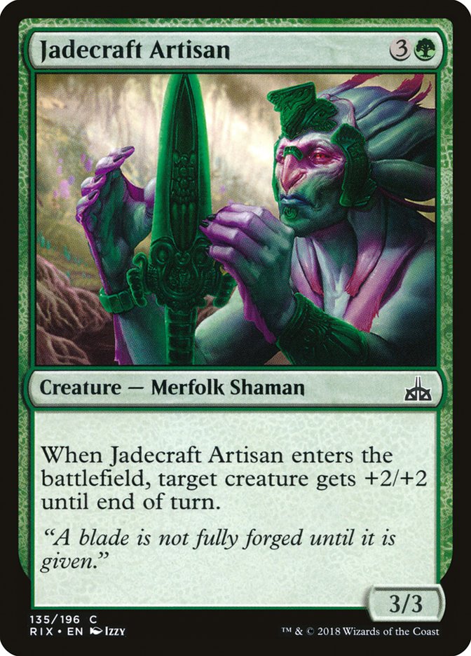 Jadecraft Artisan [Rivals of Ixalan] | Pegasus Games WI