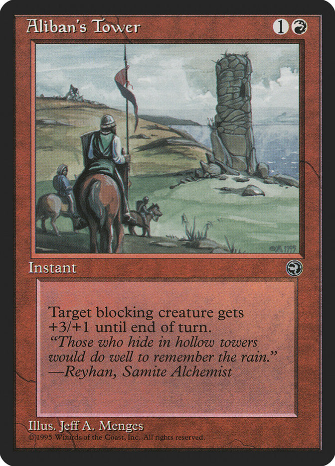 Aliban's Tower (Reyhan Flavor Text) [Homelands] | Pegasus Games WI