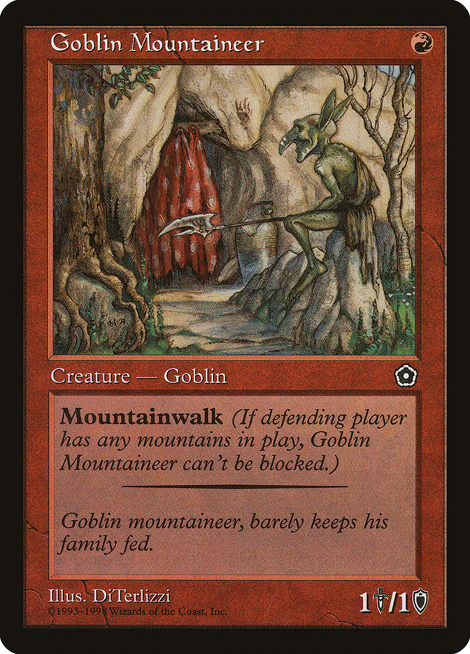 Goblin Mountaineer [Portal Second Age] | Pegasus Games WI