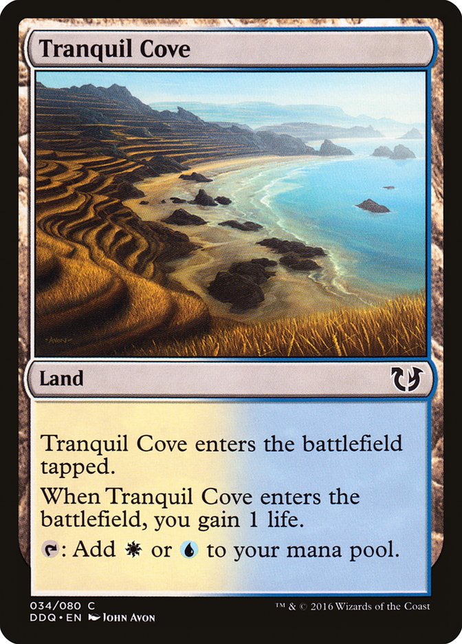 Tranquil Cove [Duel Decks: Blessed vs. Cursed] | Pegasus Games WI