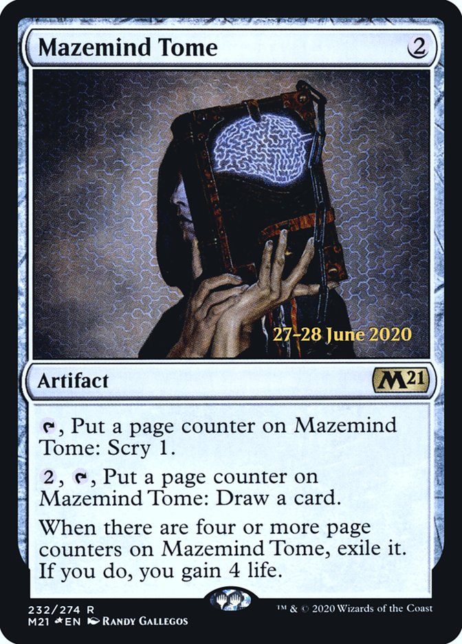 Mazemind Tome [Core Set 2021 Prerelease Promos] | Pegasus Games WI
