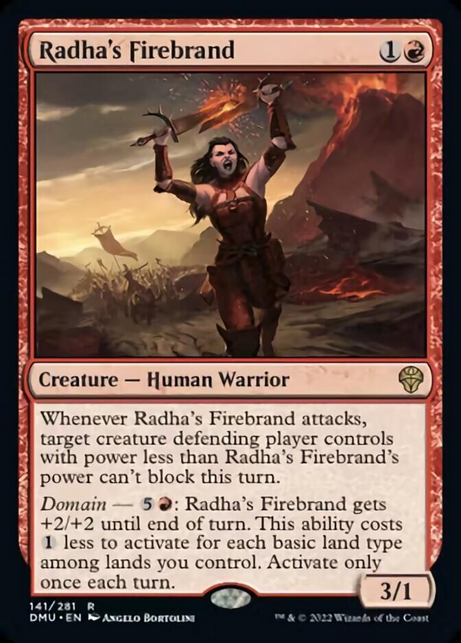 Radha's Firebrand [Dominaria United] | Pegasus Games WI