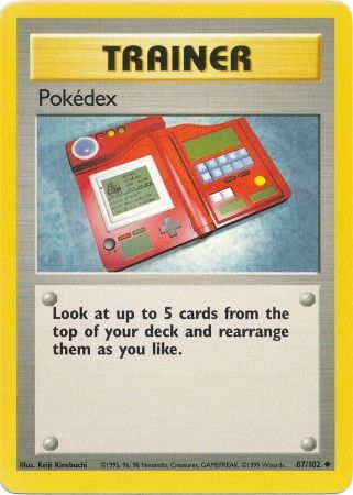 Pokedex (87/102) [Base Set Unlimited] | Pegasus Games WI