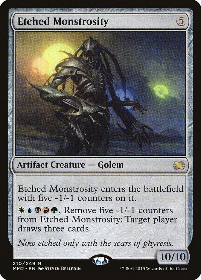 Etched Monstrosity [Modern Masters 2015] | Pegasus Games WI
