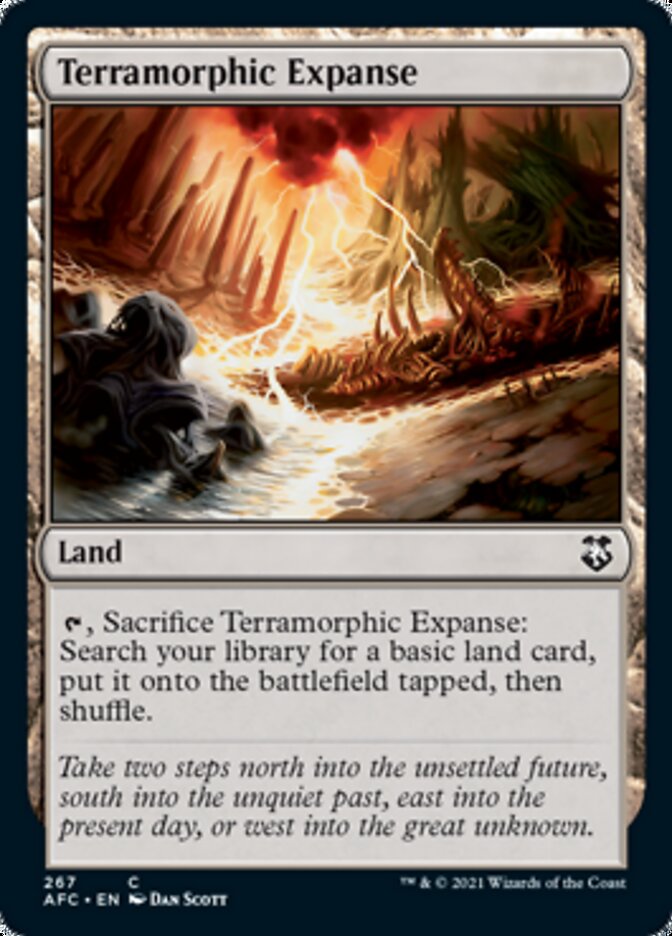 Terramorphic Expanse [Dungeons & Dragons: Adventures in the Forgotten Realms Commander] | Pegasus Games WI
