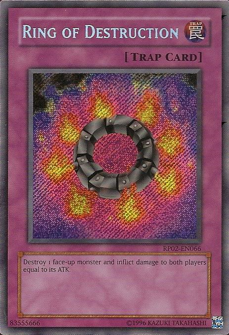 Ring of Destruction [RP02-EN066] Secret Rare | Pegasus Games WI