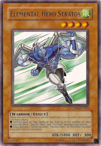 Elemental HERO Stratos [CP06-EN009] Rare | Pegasus Games WI