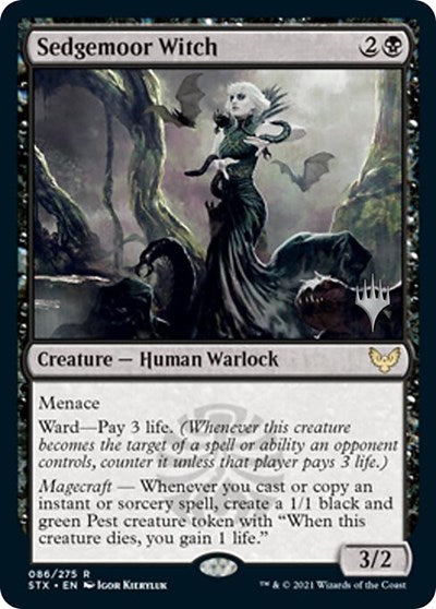 Sedgemoor Witch (Promo Pack) [Strixhaven: School of Mages Promos] | Pegasus Games WI