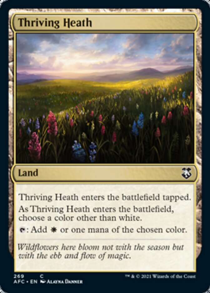Thriving Heath [Dungeons & Dragons: Adventures in the Forgotten Realms Commander] | Pegasus Games WI