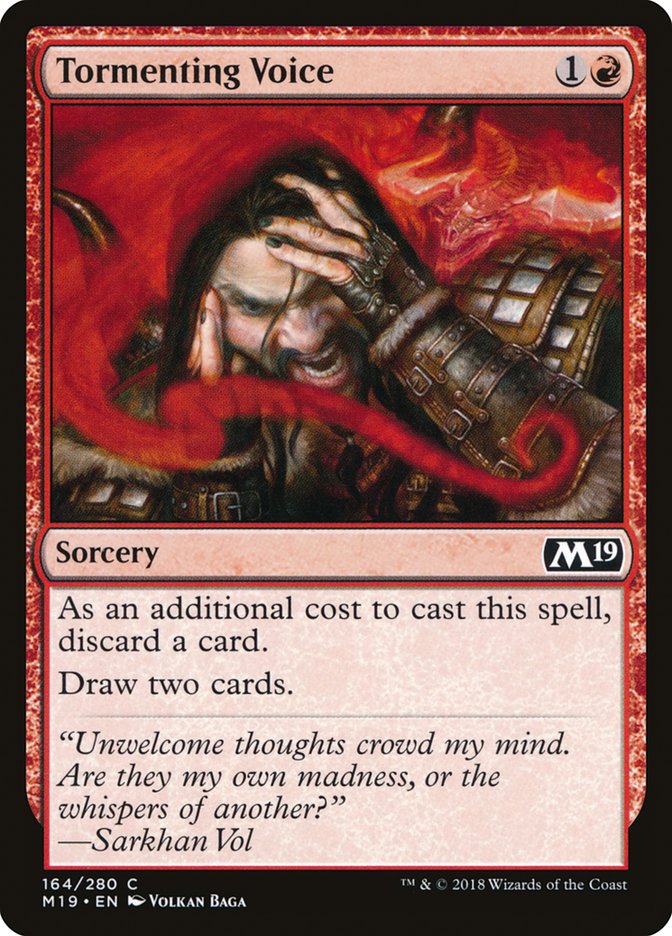 Tormenting Voice [Core Set 2019] | Pegasus Games WI