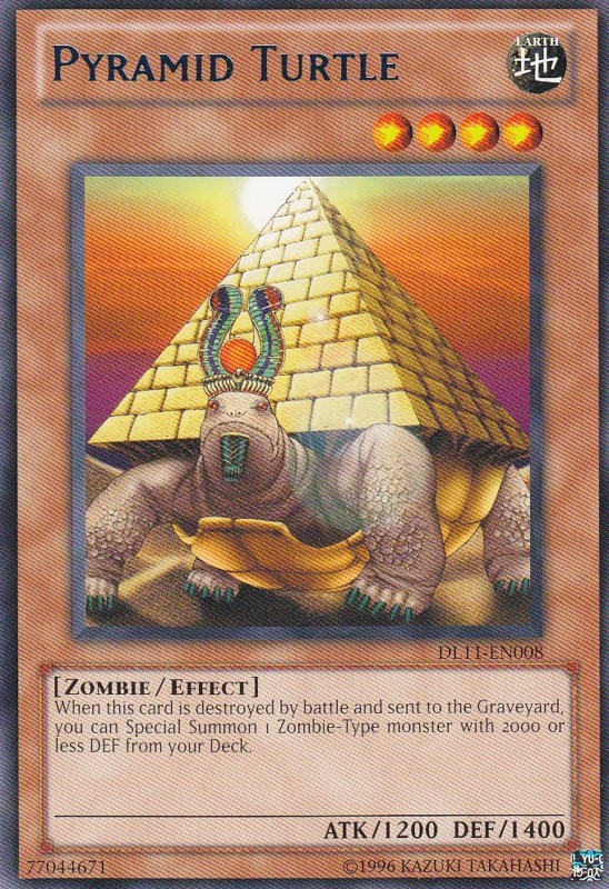 Pyramid Turtle (Blue) [DL11-EN008] Rare | Pegasus Games WI