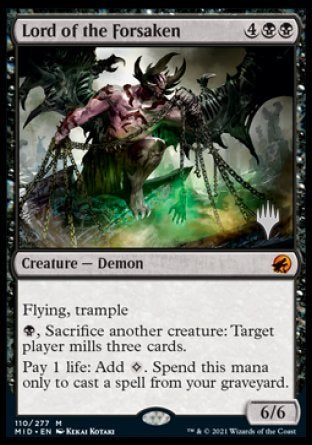 Lord of the Forsaken (Promo Pack) [Innistrad: Midnight Hunt Promos] | Pegasus Games WI