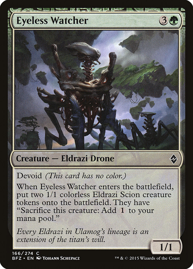 Eyeless Watcher [Battle for Zendikar] | Pegasus Games WI