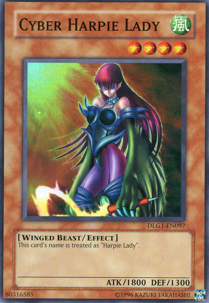 Cyber Harpie Lady [DLG1-EN097] Super Rare | Pegasus Games WI