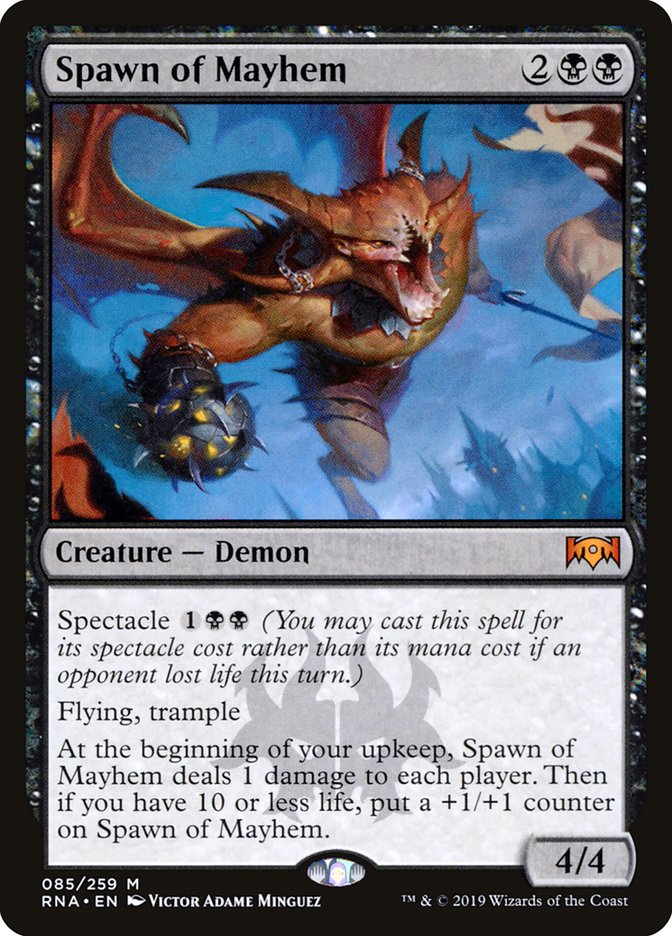 Spawn of Mayhem [Ravnica Allegiance] | Pegasus Games WI