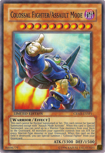 Colossal Fighter/Assault Mode [CRMS-ENSP1] Super Rare | Pegasus Games WI