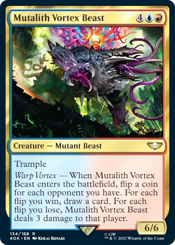 Mutalith Vortex Beast (Surge Foil) [Warhammer 40,000] | Pegasus Games WI