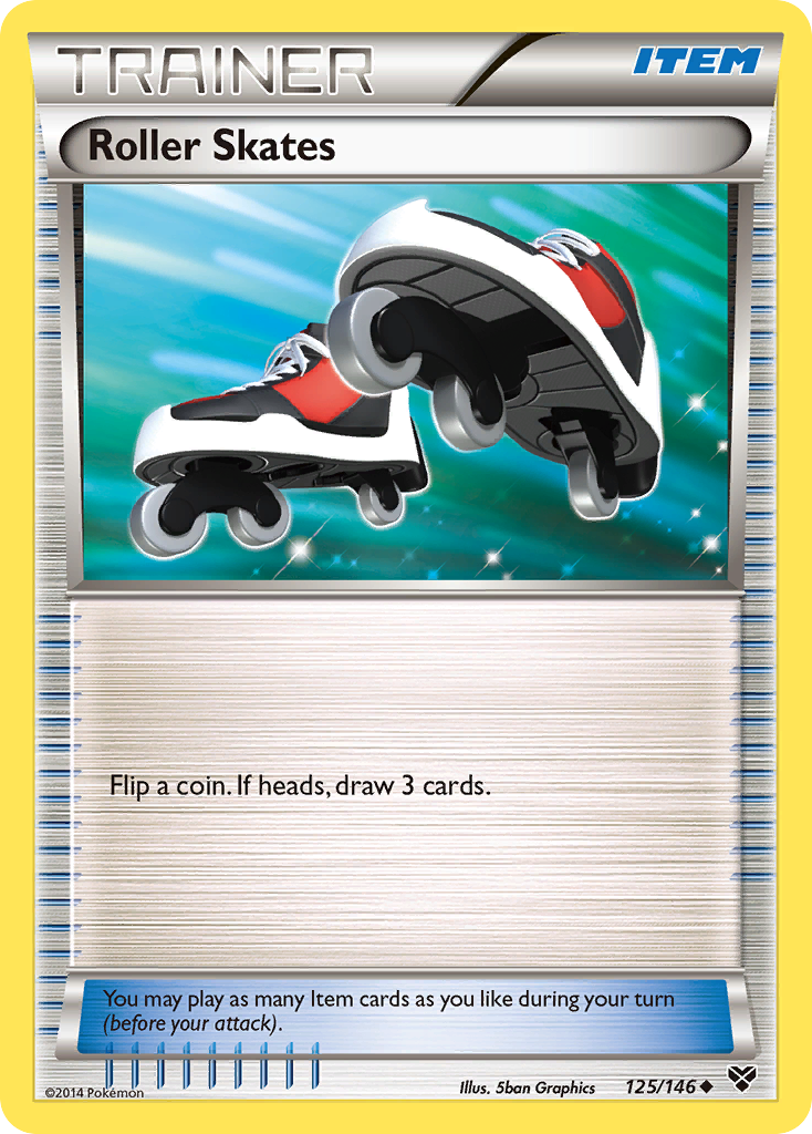 Roller Skates (125/146) [XY: Base Set] | Pegasus Games WI