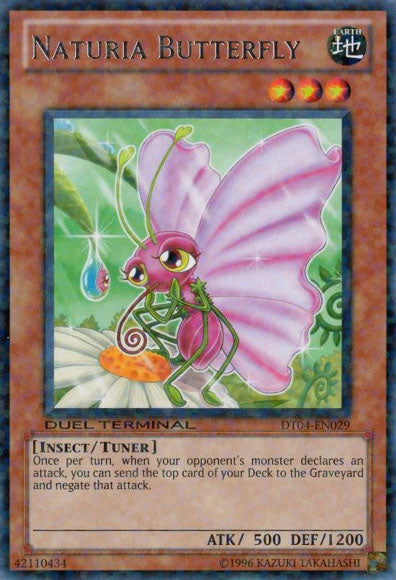 Naturia Butterfly [DT04-EN029] Rare | Pegasus Games WI