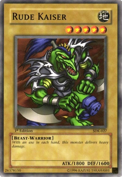 Rude Kaiser [SDK-027] Common | Pegasus Games WI
